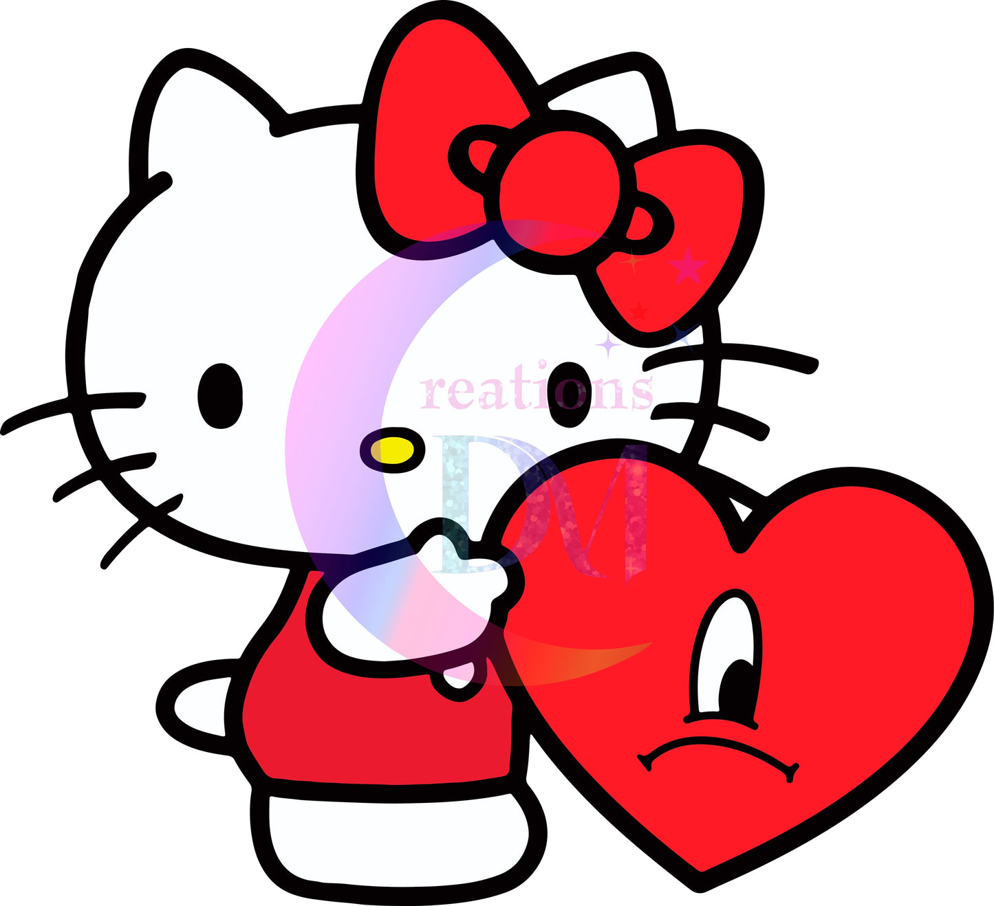 hello kitty valentines DTF 8