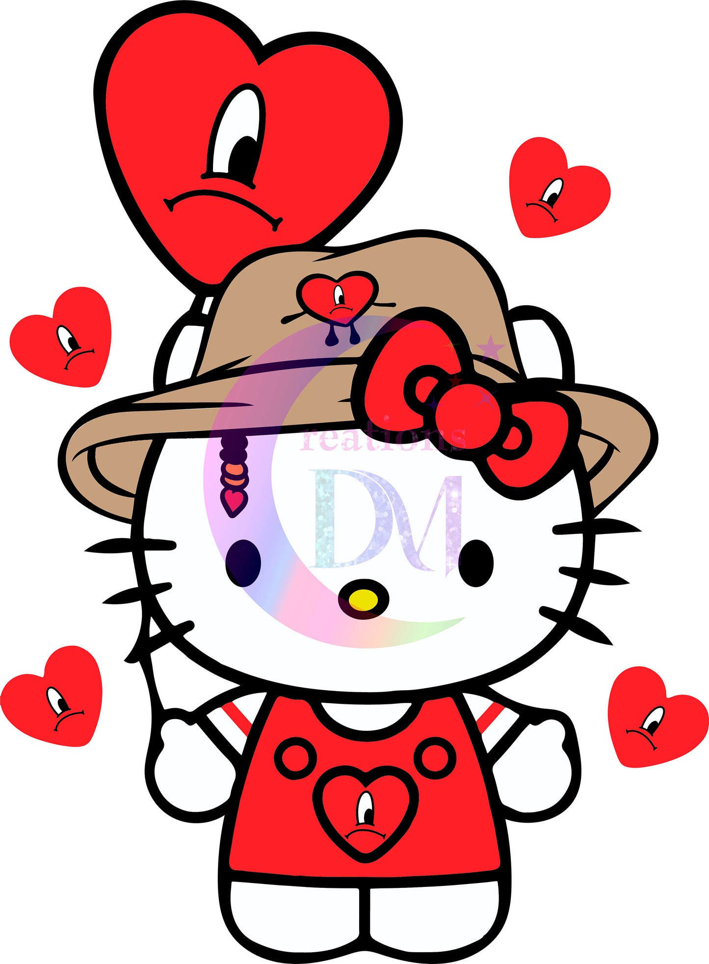 hello kitty valentines DTF 6