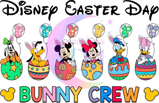 Happy easter Disney DTF 1