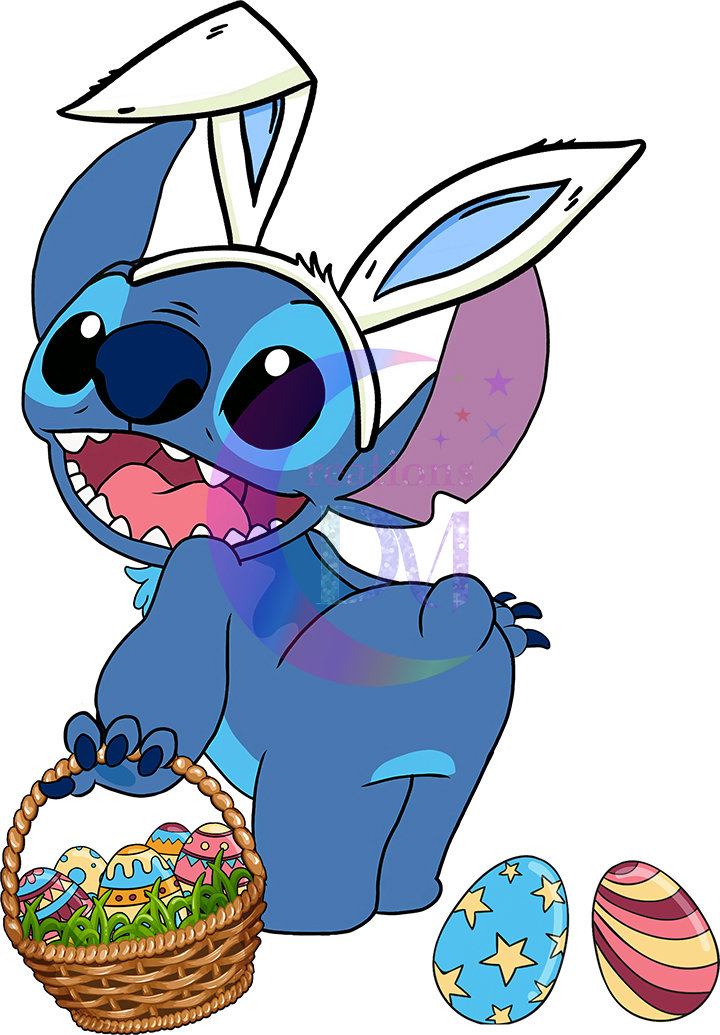 Happy easter Disney DTF 20