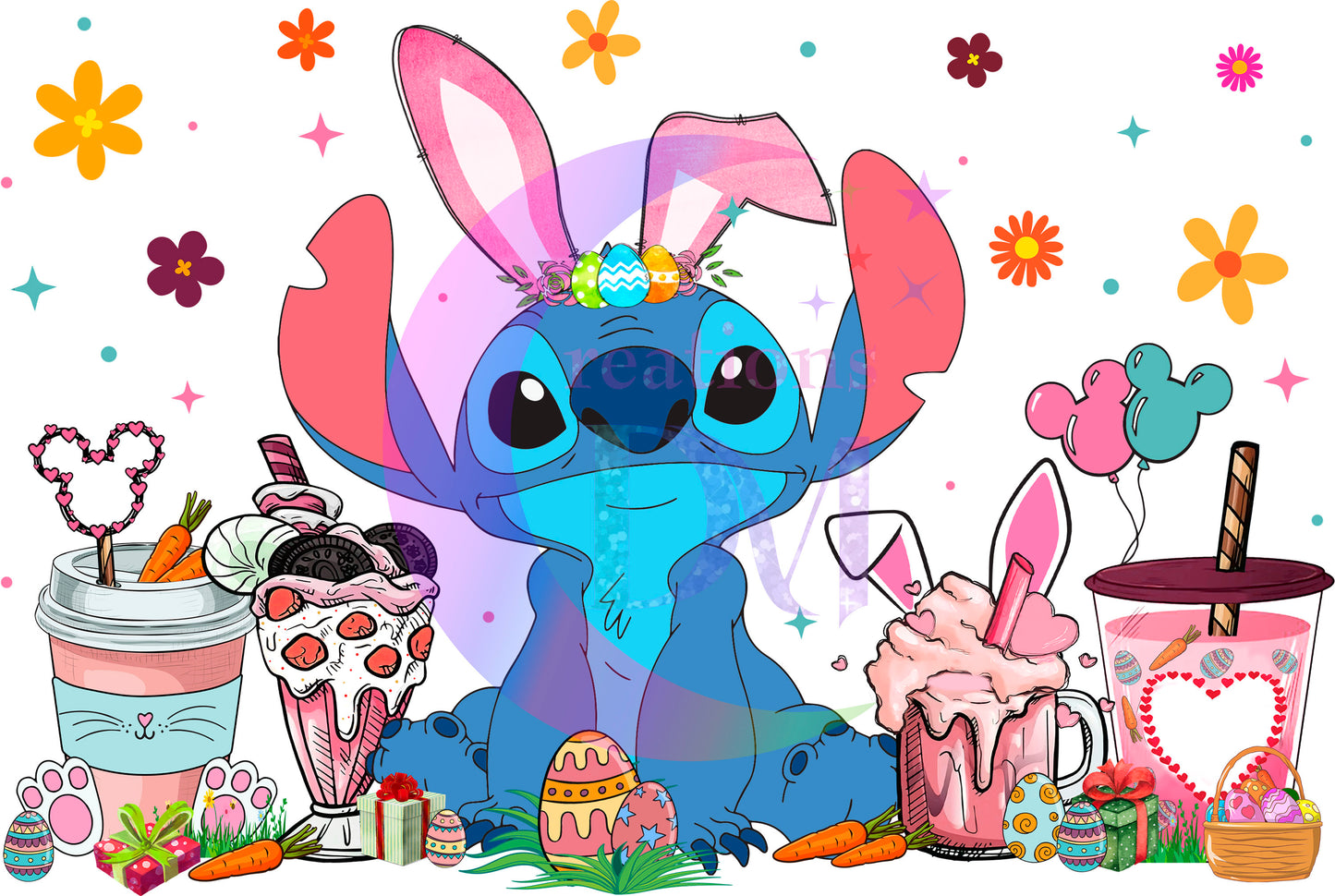 Happy easter Disney DTF 22