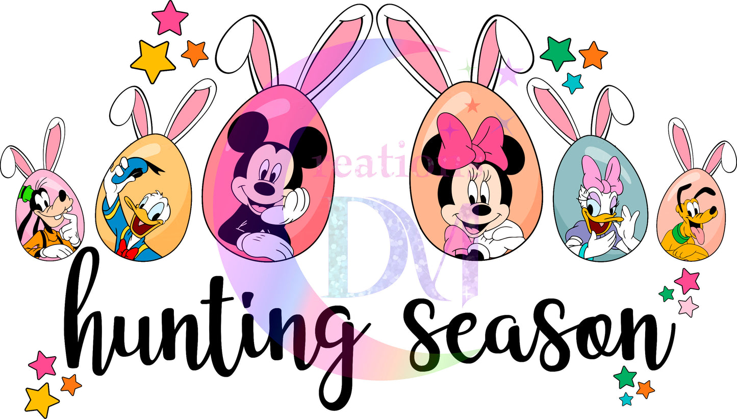 Happy easter Disney DTF 5