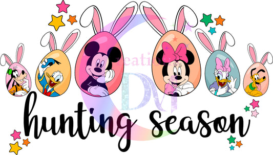 Happy easter Disney DTF 5