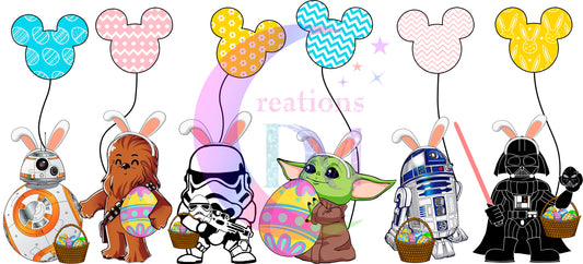 Happy easter Disney DTF 6