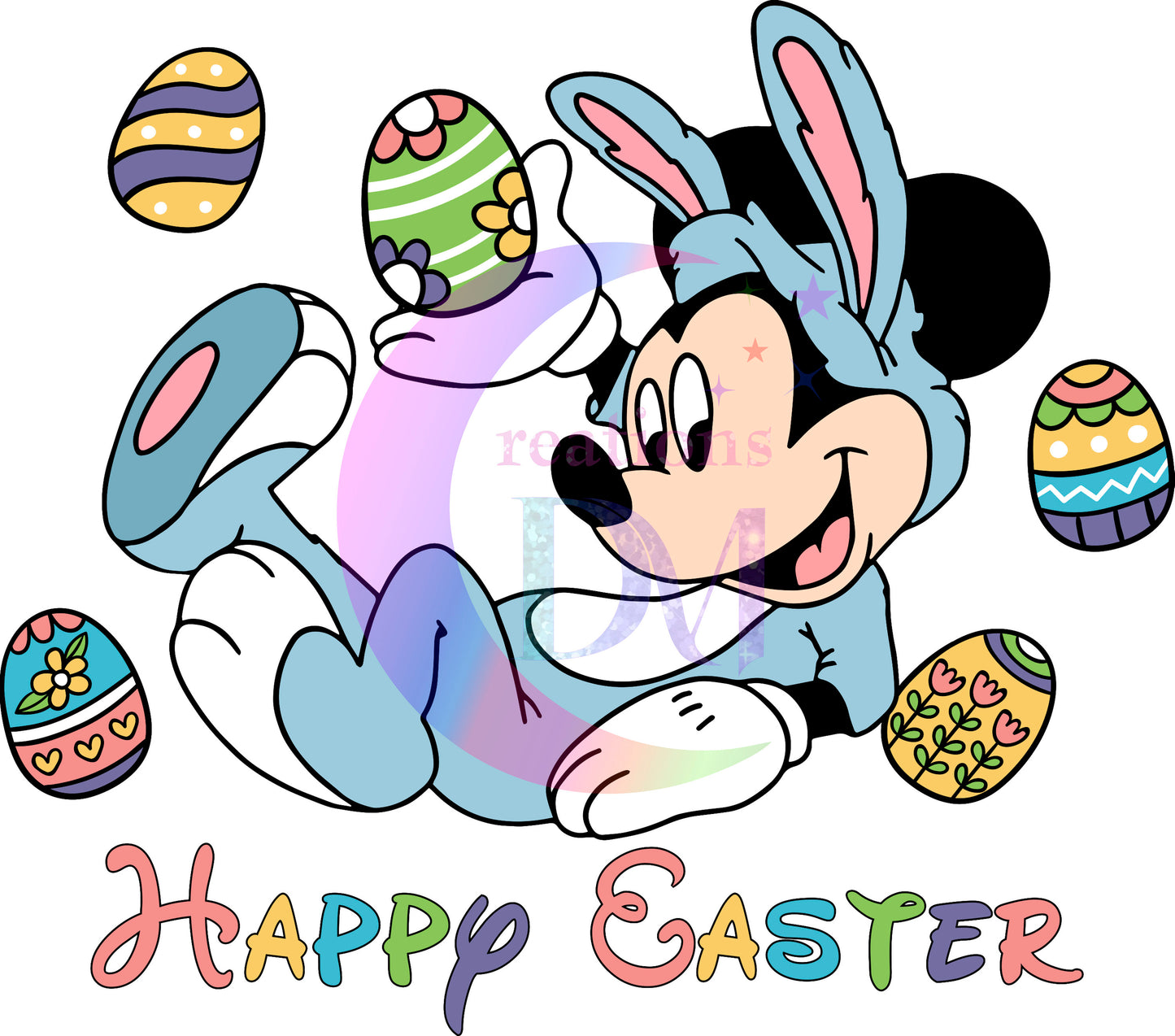 Happy easter Disney DTF 15