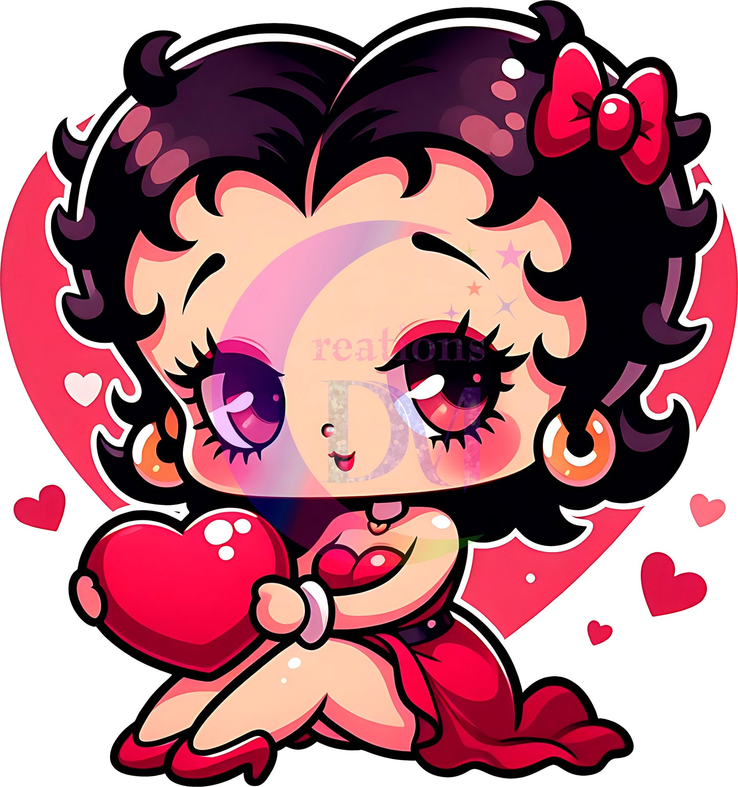 Betty Boop Baby dtf 1