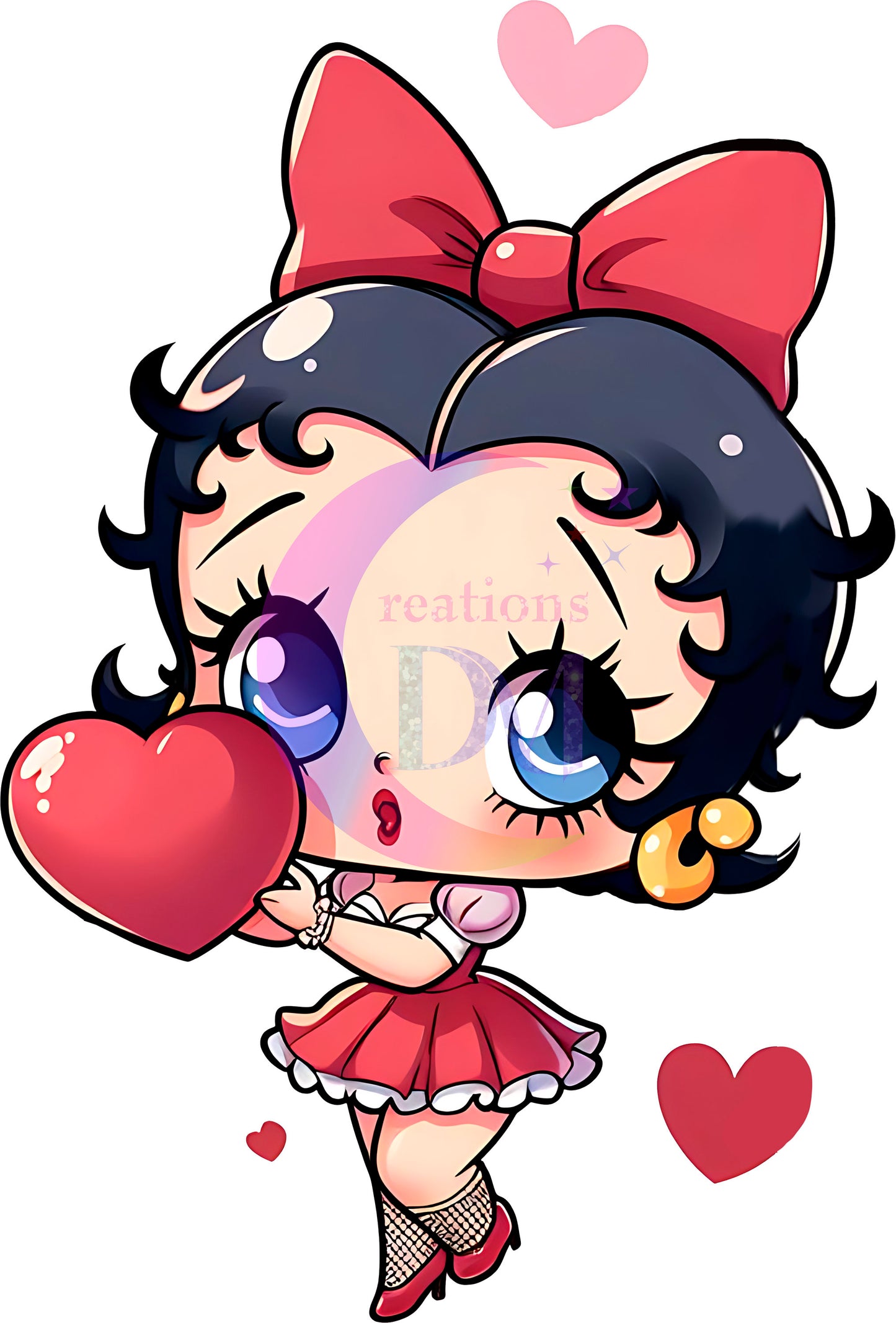 Betty Boop Baby dtf 3