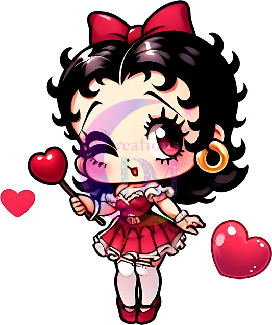 Betty Boop Baby dtf 8
