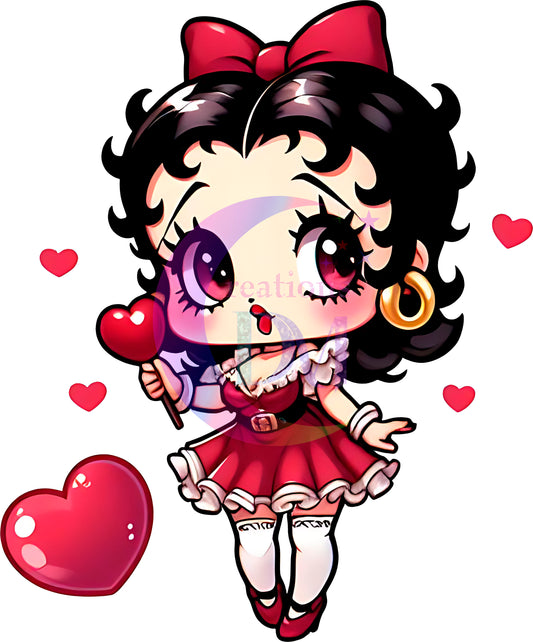 Betty Boop Baby dtf 9