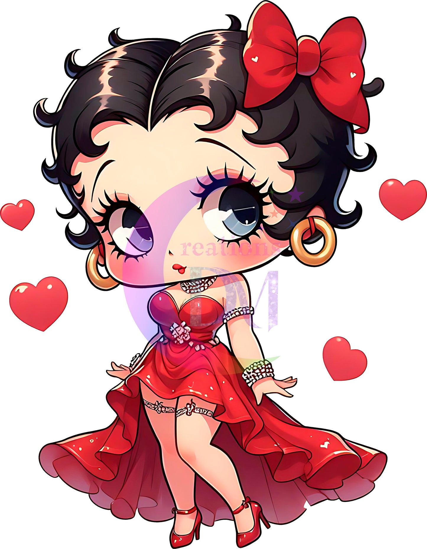 Betty Boop Baby dtf 10
