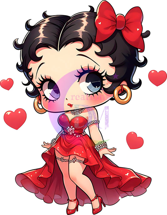 Betty Boop Baby dtf 10