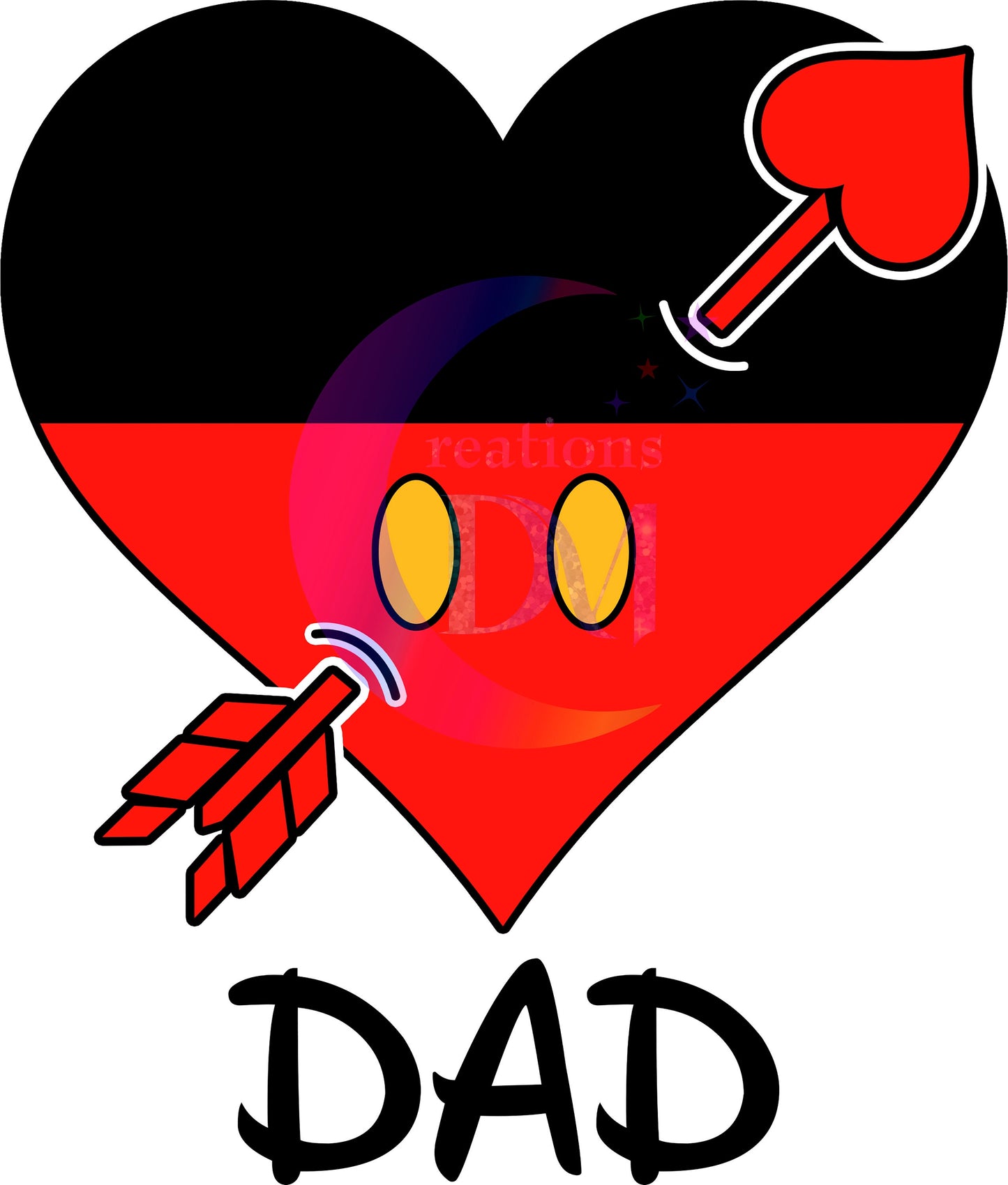 valentines disney " dad " DTF 15