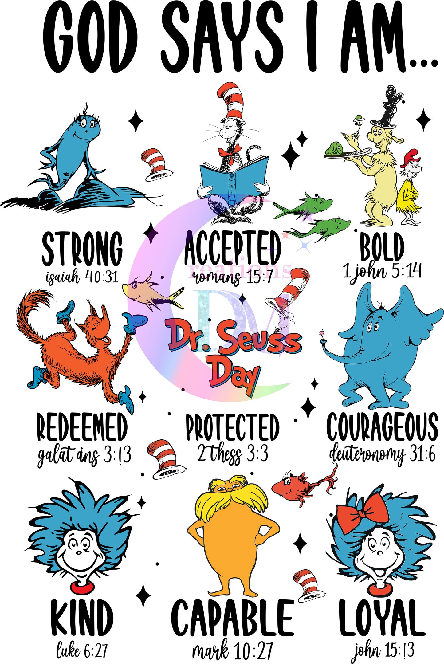 DR Seuss Day DTF 28