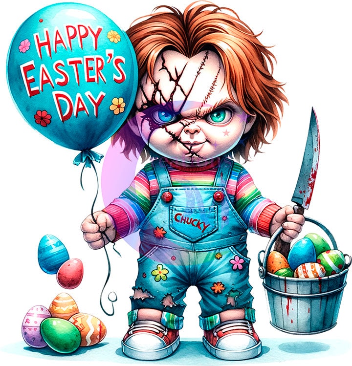 Easter Horror Movie DTF 14