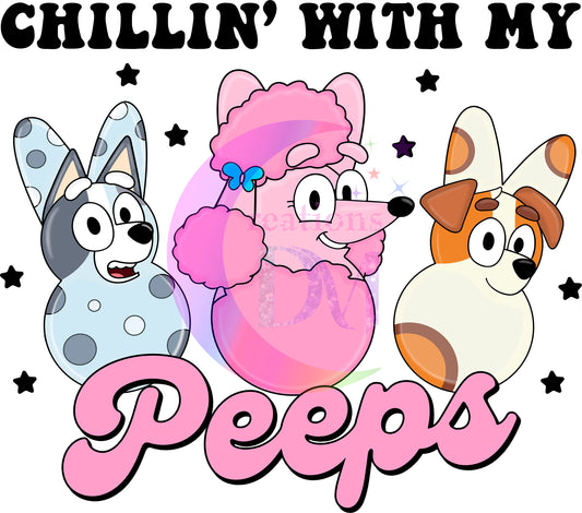 Easter peeps characters DTF 10