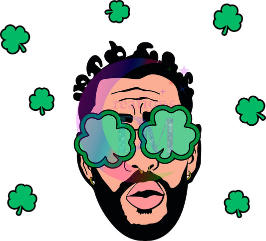 st patrick bad bunny DTF 14