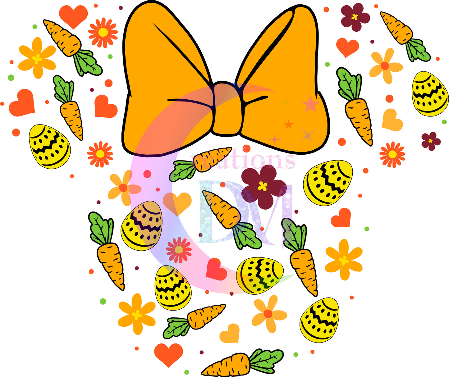 Happy easter Disney DTF 10