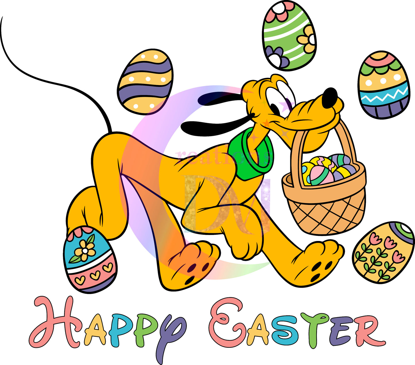 Happy easter Disney DTF 16
