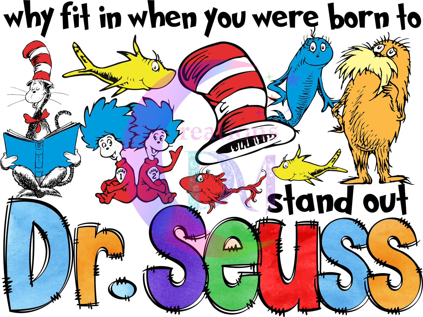 DR Seuss Day DTF 44