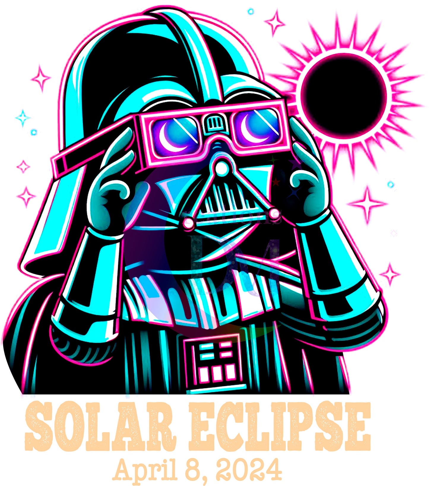Solar Eclipse DTF *Dark Vader .1