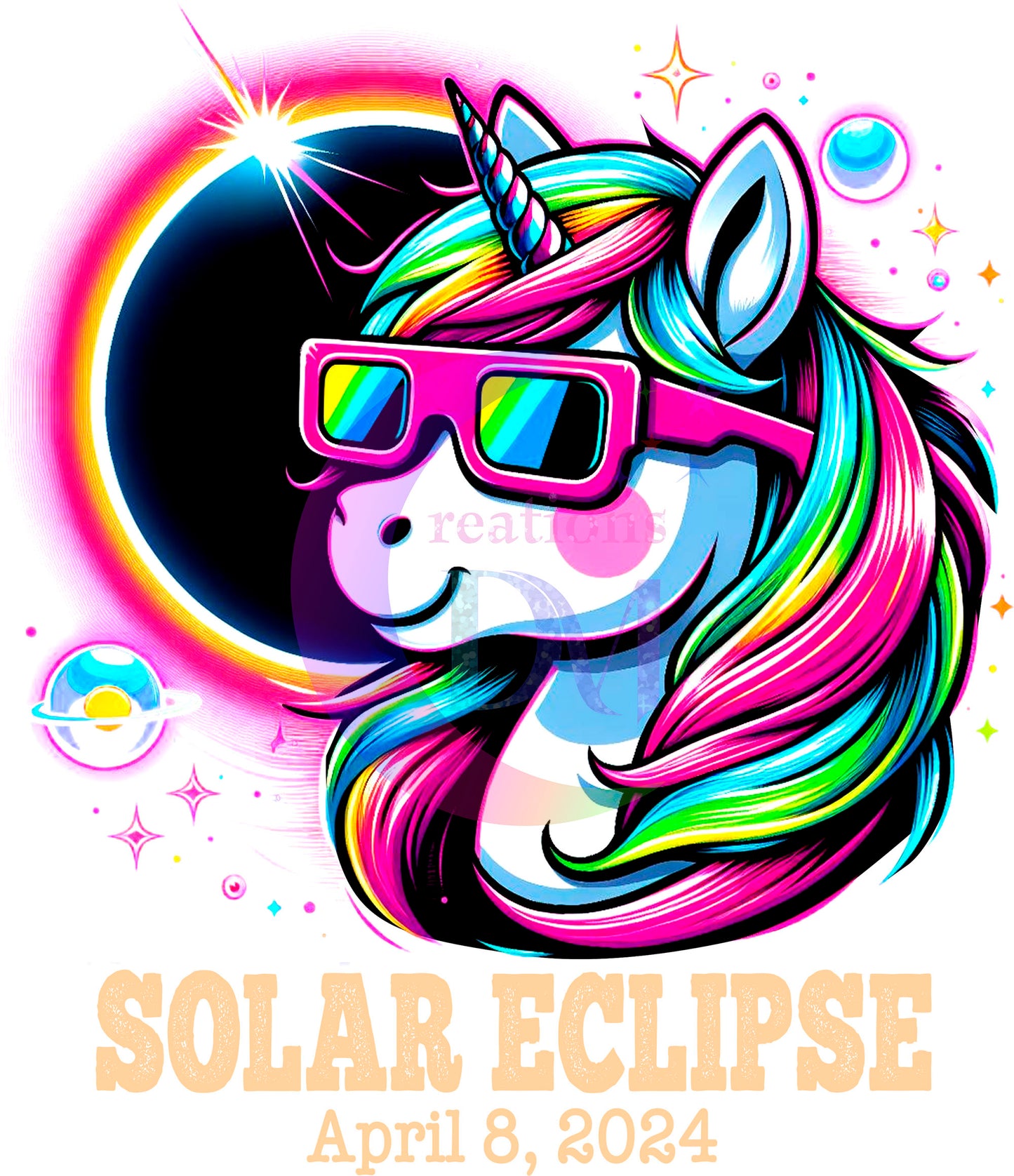 Solar Eclipse DTF *unicorn 2