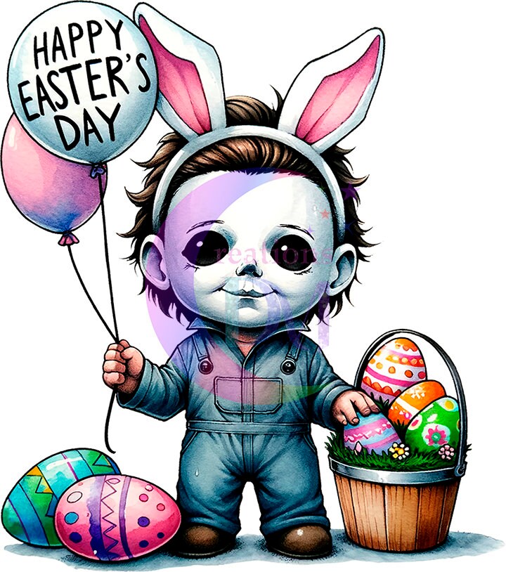 Easter Horror Movie DTF 10