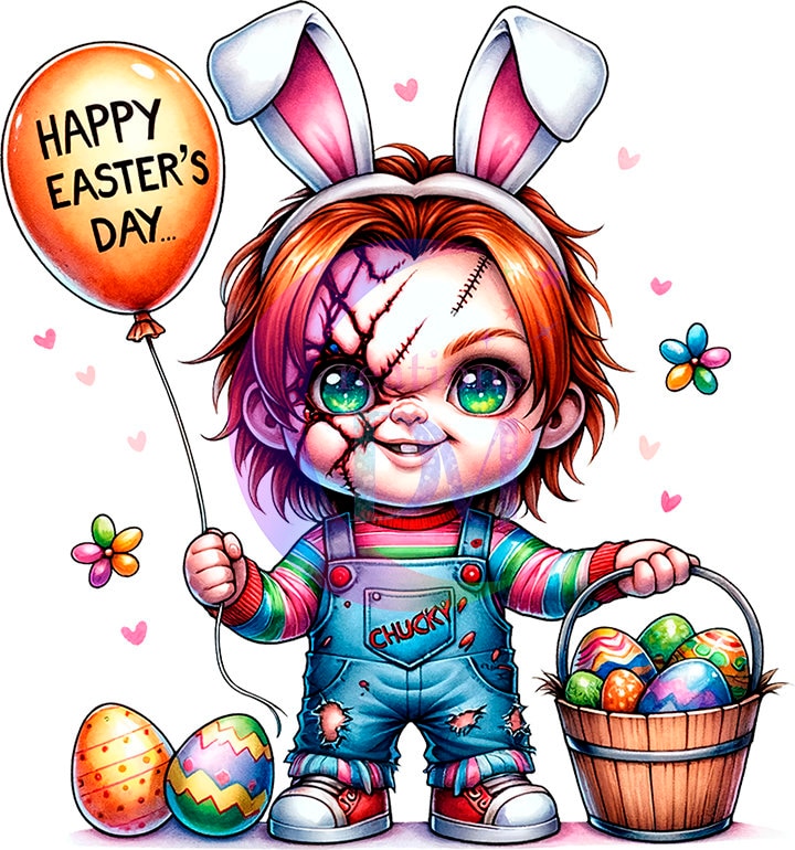 Easter Horror Movie DTF 12