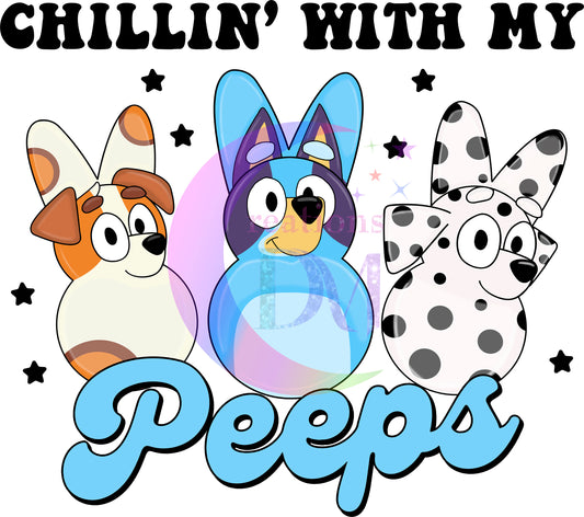 Easter peeps characters DTF 11