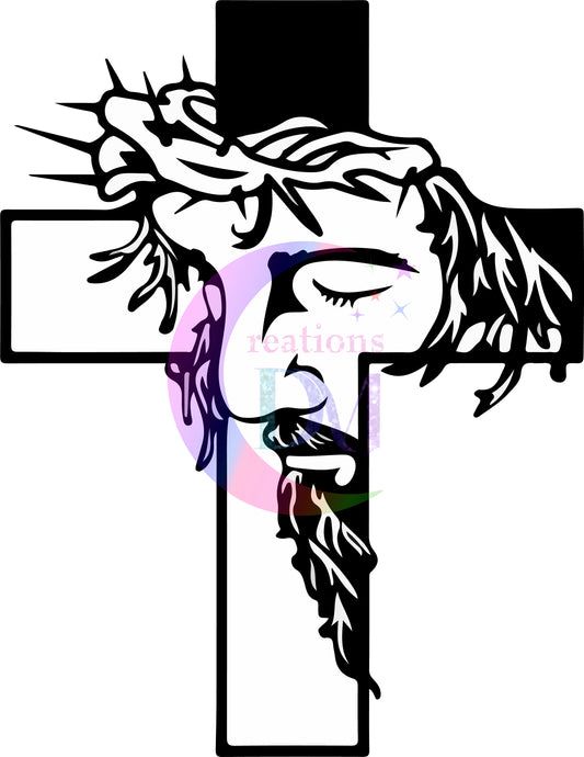 praise " Jesus in cross " DTF