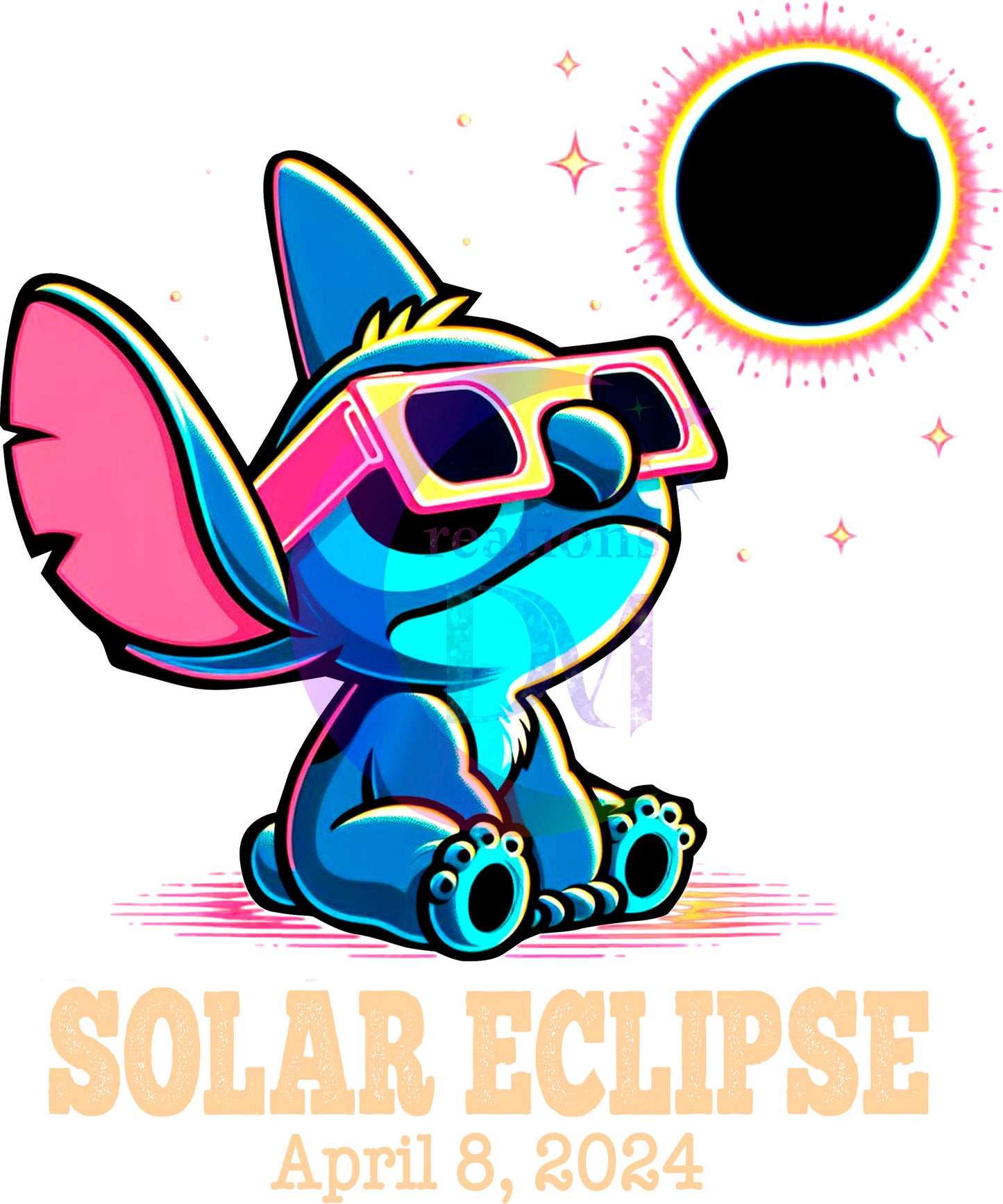 Solar Eclipse DTF *Stitch 1