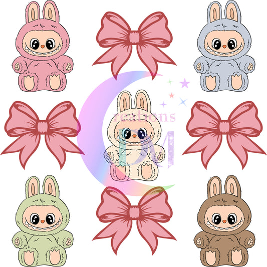LABUBU - bows and labubu