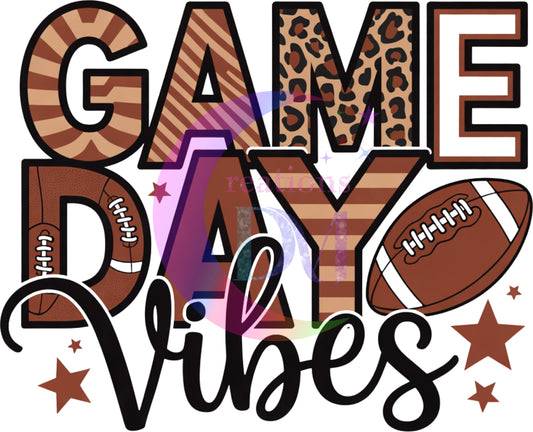 Football -game day vibes