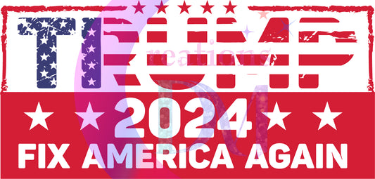 2024 Election - trump - trump fix america again