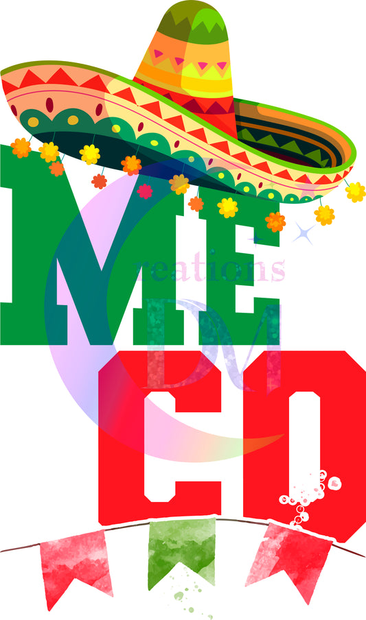 Independence Day - Mexico - MEX-ICO sombrero