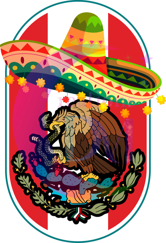 Independence Day - Mexico - sombrero and eagle