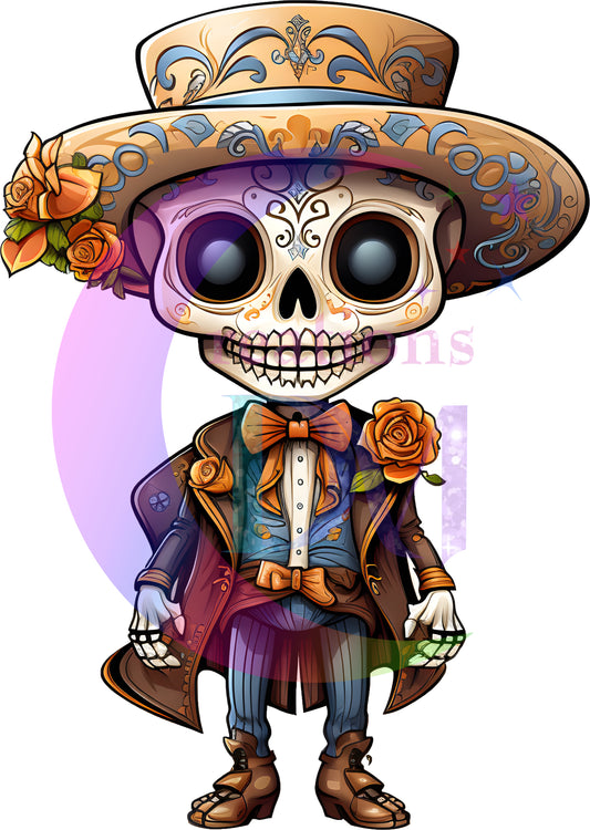 Dia de los muertos/Day of the Dead- little boy