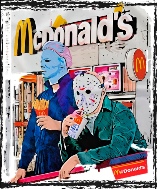 halloween DTF - McDonalds horror friends