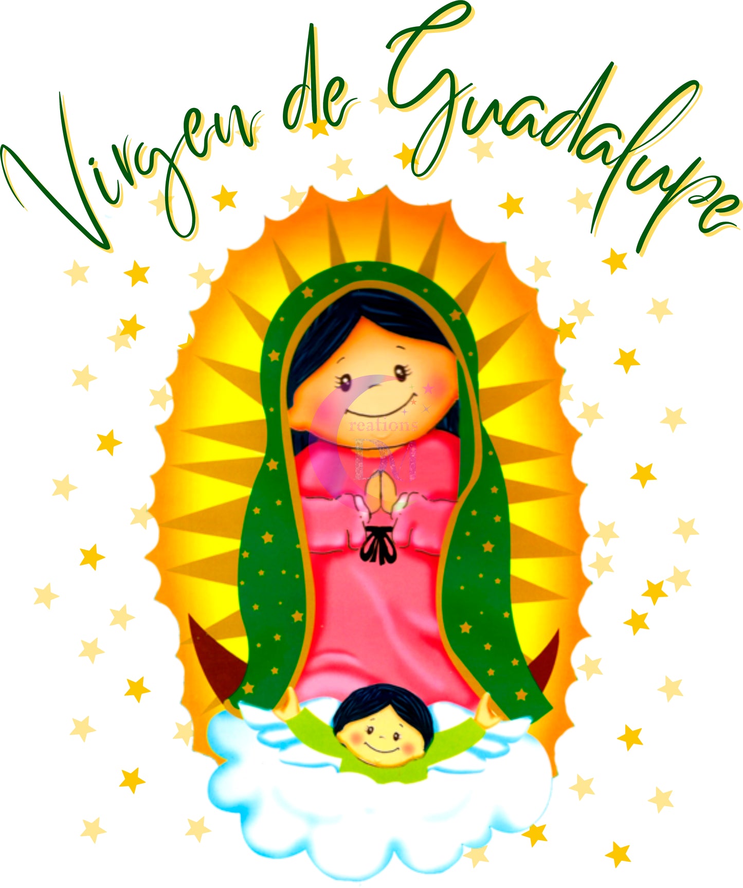 Virgen de Guadalupe - virgen de Guadalupe cartoon