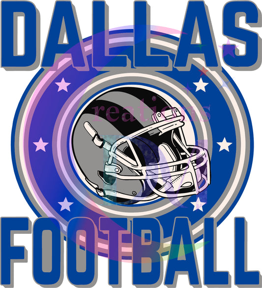 Dallas Cowboys - dallas football royal blue