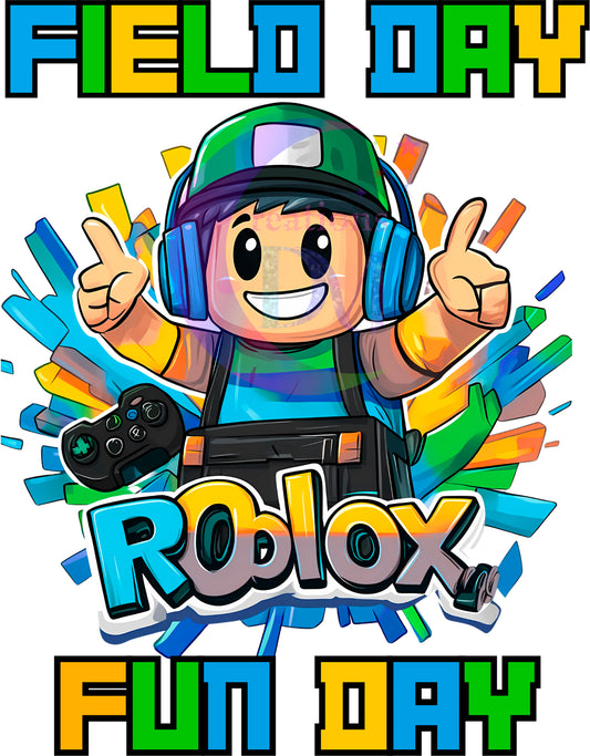 field day dtf -  FIELD DAY FUN DAY ROBLOX BLUE