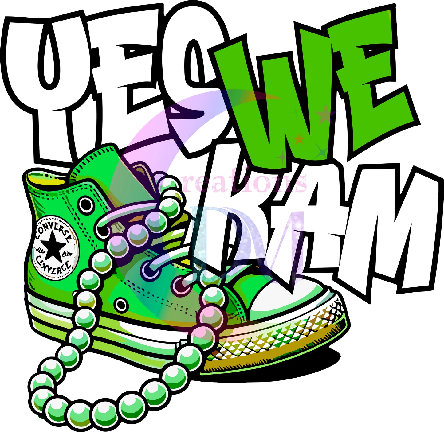 2024 Election -  2024 kamala harris converse yes we cam - green & white