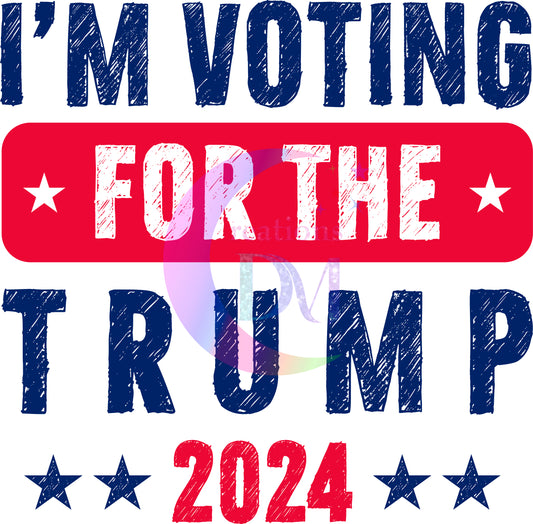 2024 Election - trump - im voting for the trump 2024