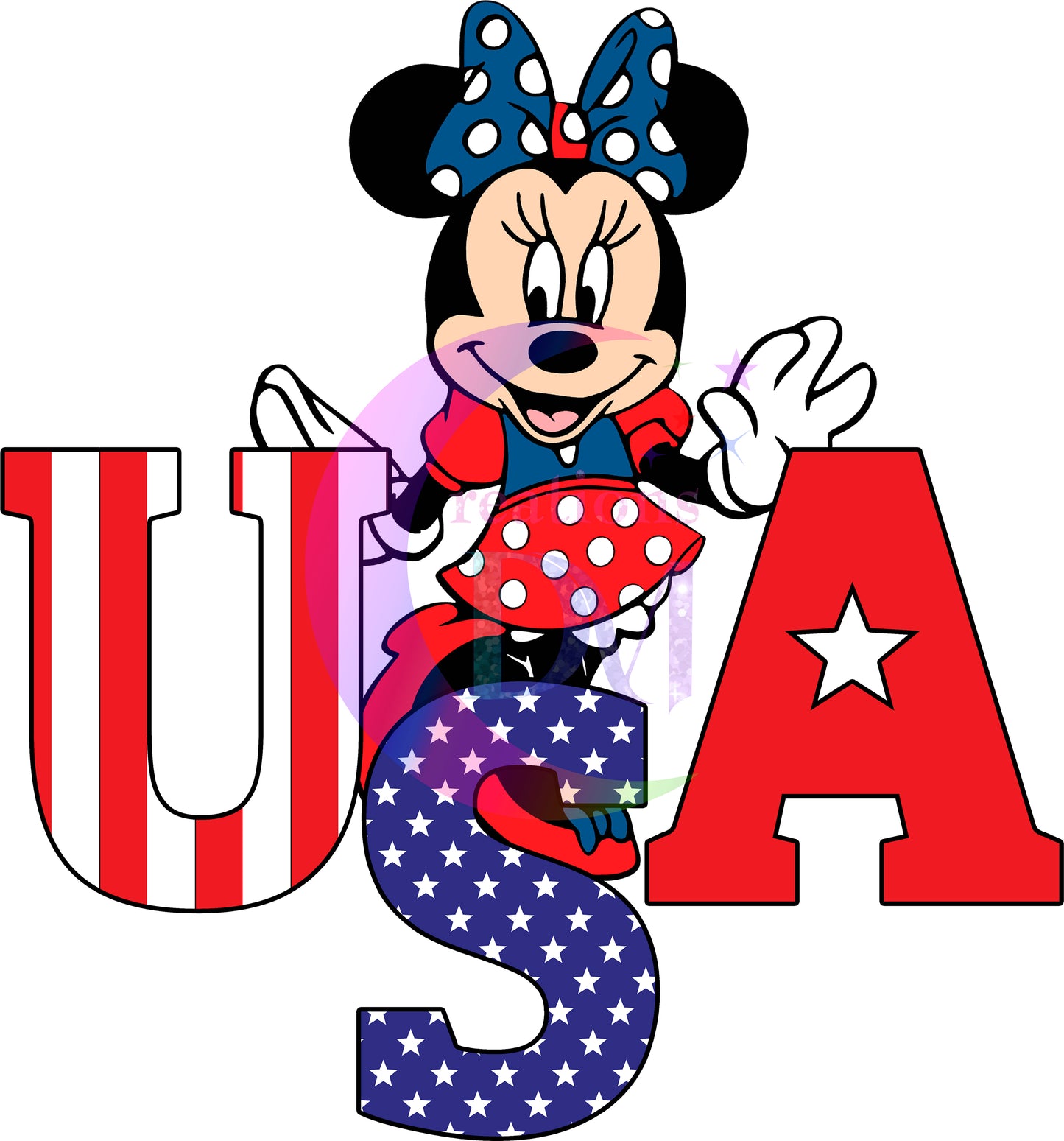 Fourth of July - USA Minnie