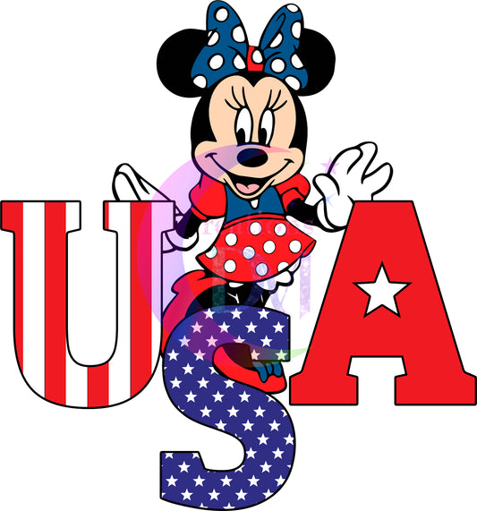 Fourth of July - USA Minnie