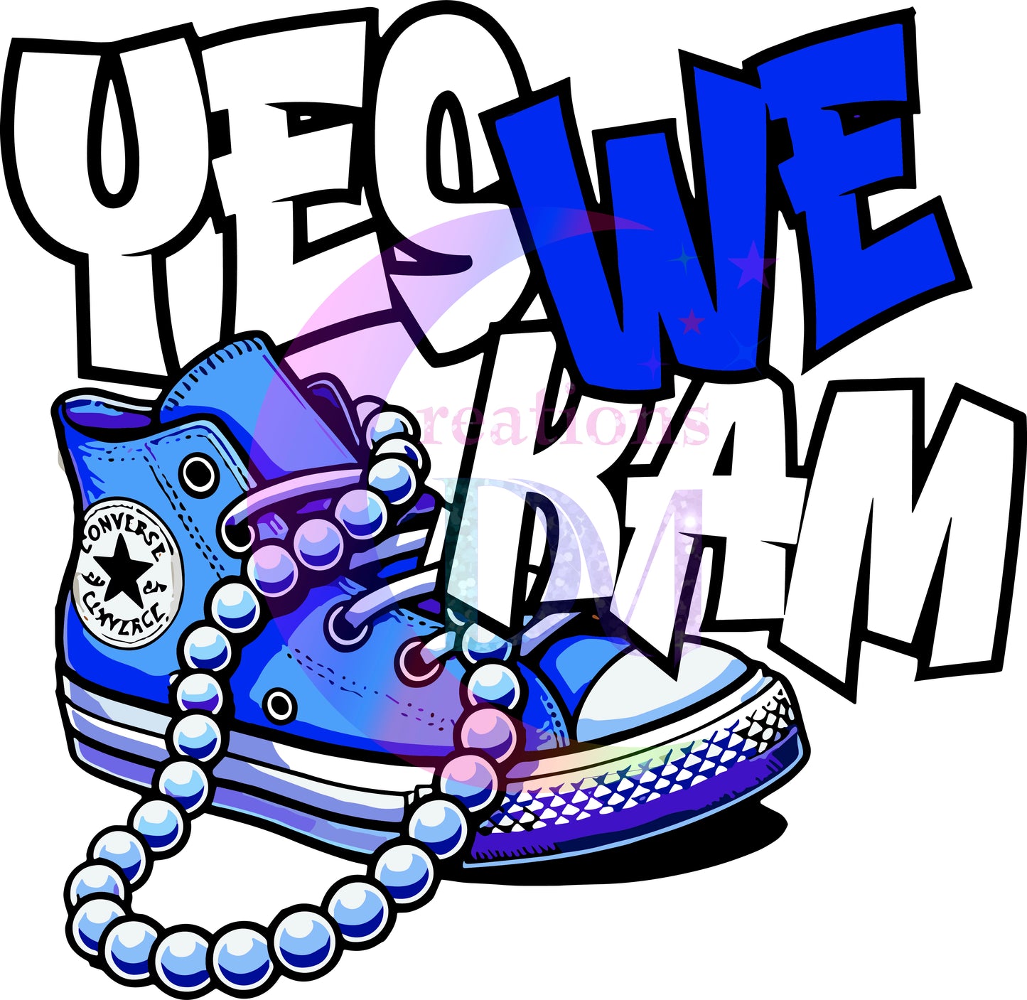 2024 Election -  2024 kamala harris converse yes we cam - blue and white