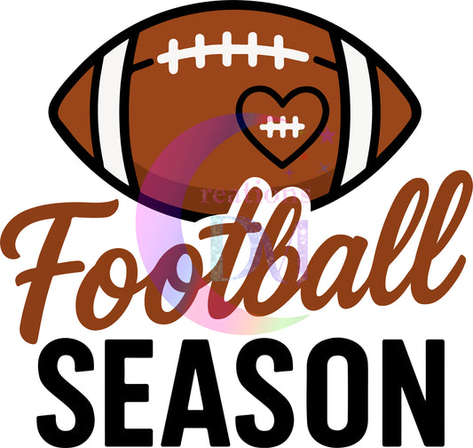 Football - football season , small heart