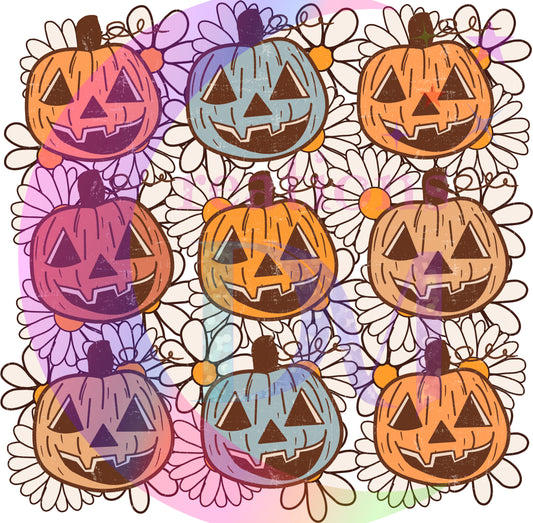 Fall DTF - pumpkins x9