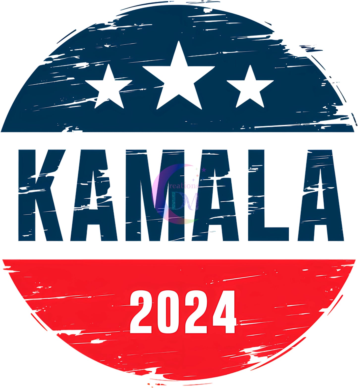 2024 Election -  kamala 2024 blue and red