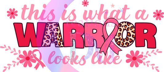 breast cancer awareness month - this is what warrior looks like