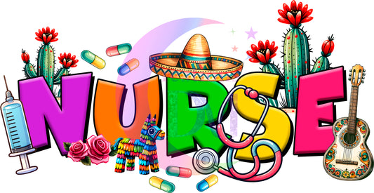cinco de mayo DTF - NURSE